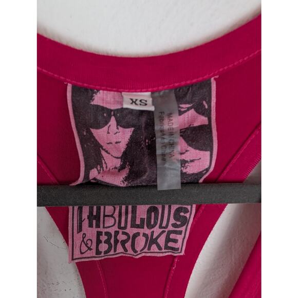 Young Fabulous and Broke Dress Hamptons Maxi Ombre Sexy Summer Boho Pink Size XS - Picture 9 of 13